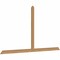 Ekena Millwork Portland Timber Gable Bracket, Western Red Cedar, 96"W x 52"H x 1 1/2"D x 3 1/2"F, 13/12 Pitch GBW096X52X0204POR00SWR - alternate 4